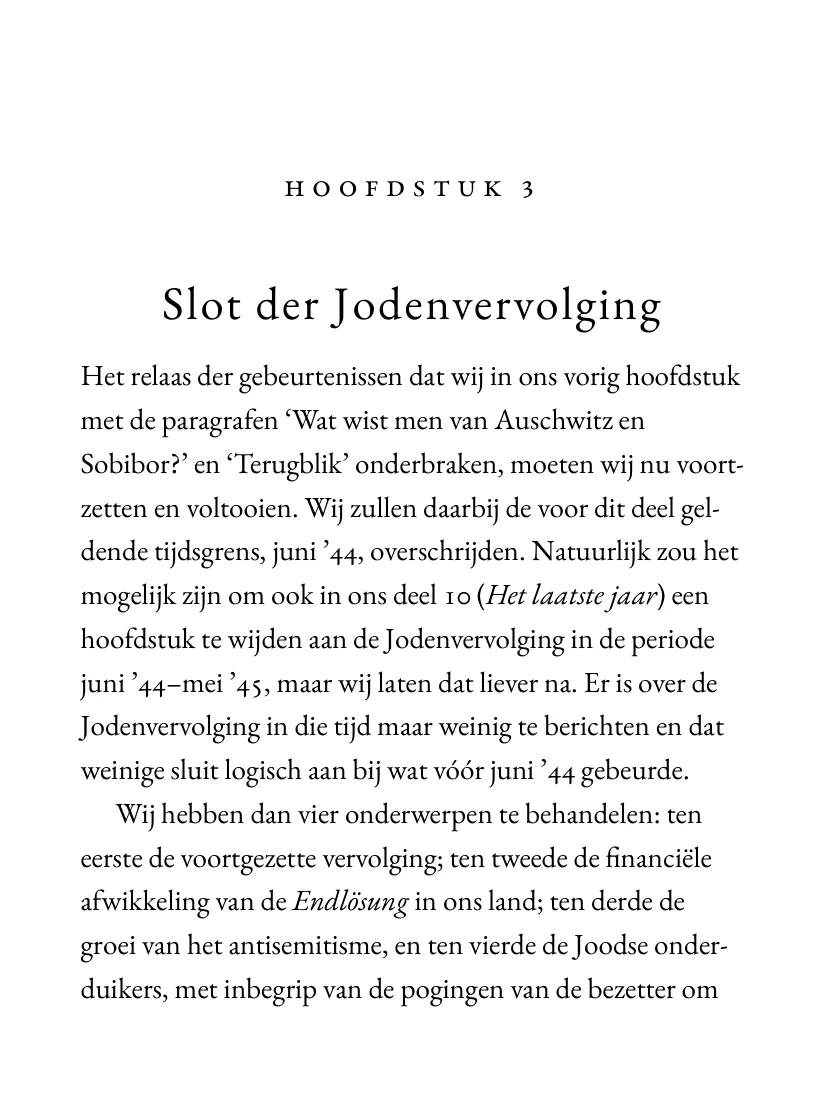 Begin van een hoofdstuk