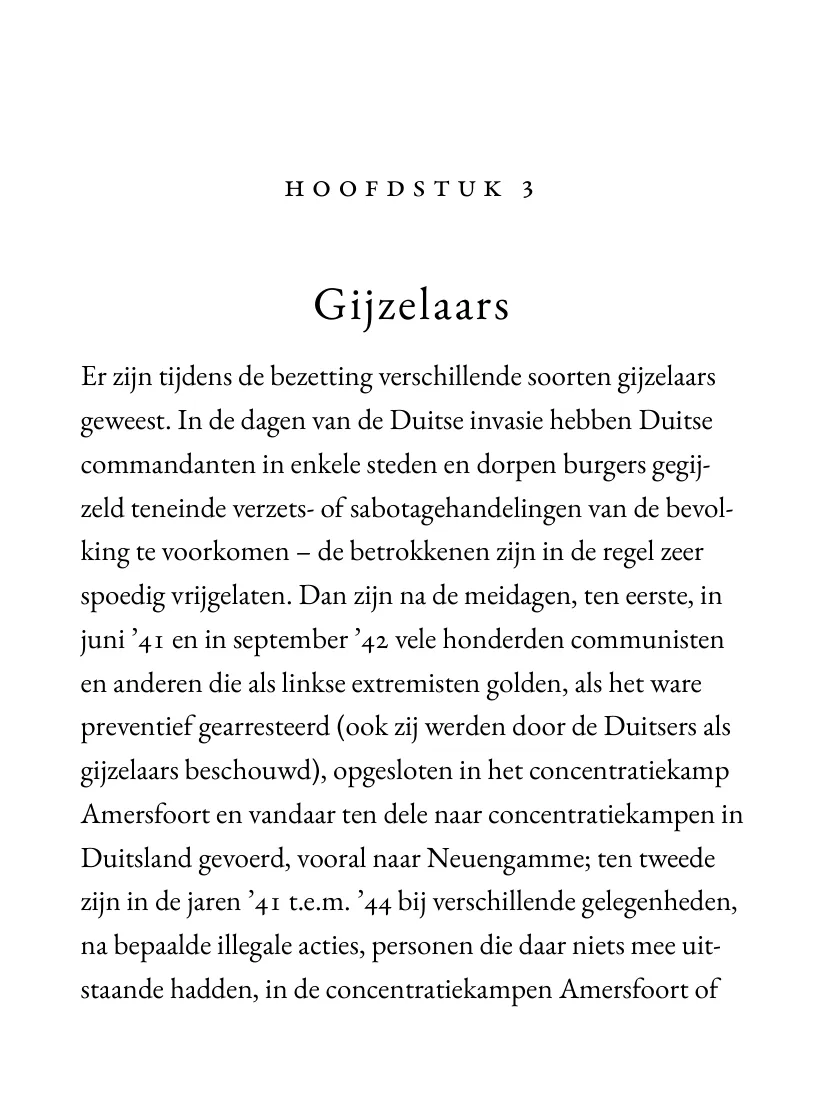 Begin van een hoofdstuk