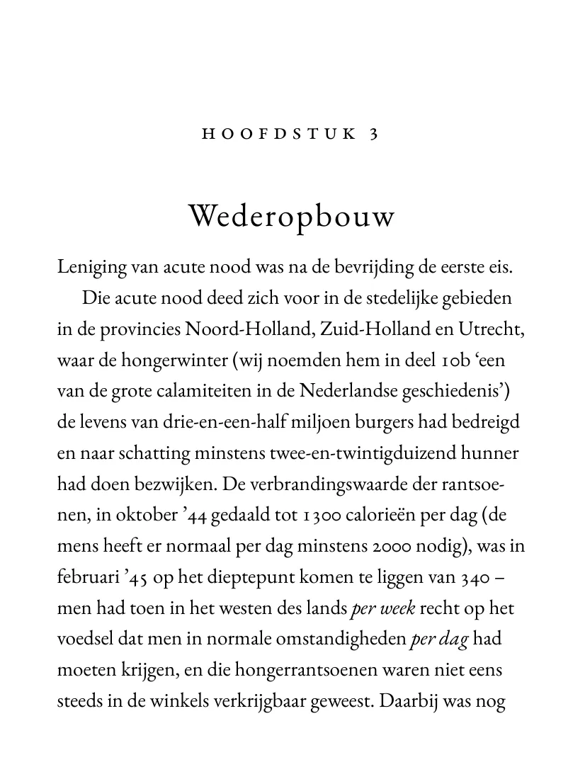 Begin van een hoofdstuk
